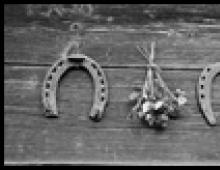 Finding a horseshoe is a folk sign. I found horseshoes where they need to be placed for them to work.