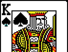 점술에서 스페이드의 왕은 무엇을 의미합니까?