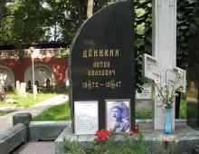 Anton Ivanovich Denikin - líder militar y escritor