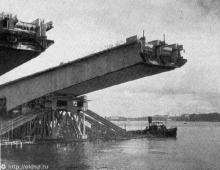 Most Alexandra Něvského - nejdelší padací most