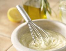 Homemade mayonnaise recipes with photos