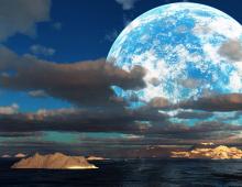 Wie wirkt der Mond auf die Erde?