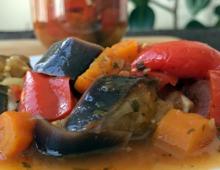 Recipe for preparing eggplants in Greek style for the winter Stuffed eggplants in Greek style